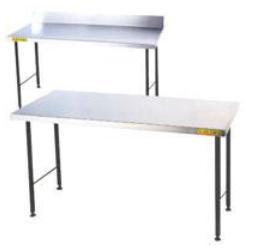 Stainless Steel Tables and Shelves